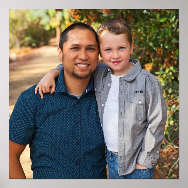 Póster Plaza de retrato familiar (Frente)