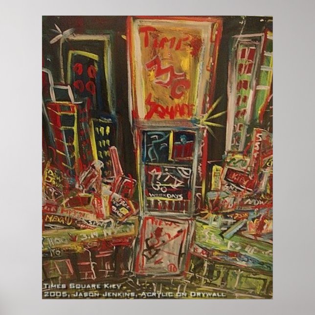 PÓSTER PLAZA DEL TIEMPO KIEV (Frente)