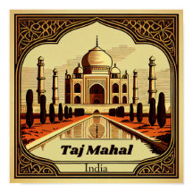 Plaza del Vintage Taj Mahal