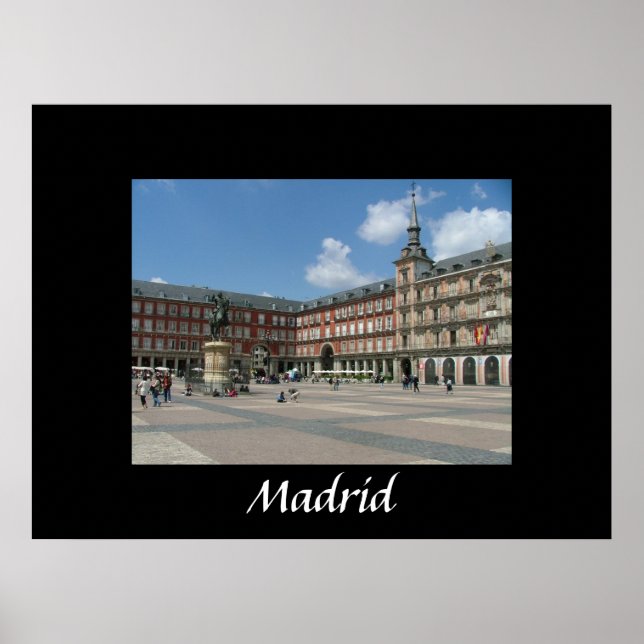 Póster Plaza Mayor (Frente)
