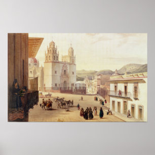 Póster Plaza Mayor de Guonajuato