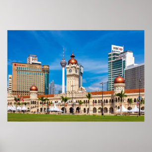 Póster Plaza Merdeka