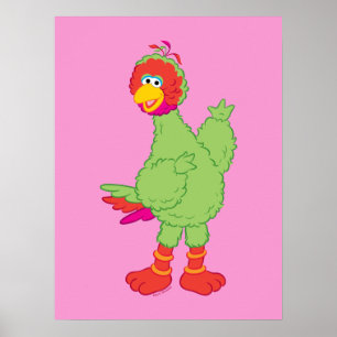Póster Plaza Sésamo Abelardo Montoya