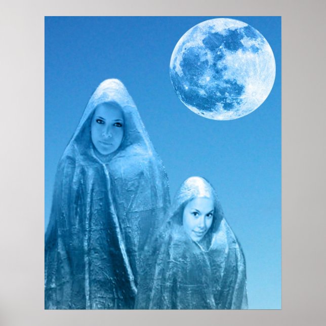 Póster Pleno levantamiento de la luna (Frente)