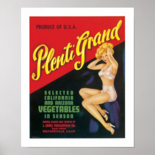 Póster Plenti magnífico
