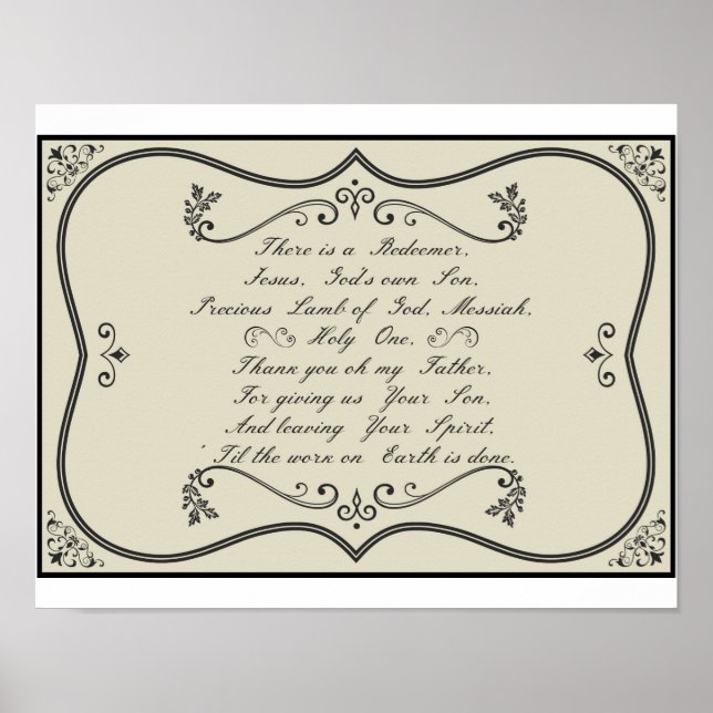 Póster Plomemat de Acción de Gracias (Frente)