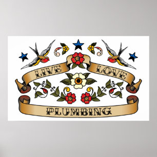 Póster Plomería de amor en vivo