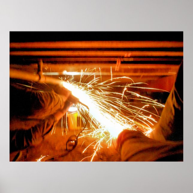 Póster Plomería provoca cambios originales (Frente)