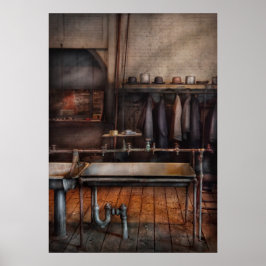 Póster Plomero - Al final del día