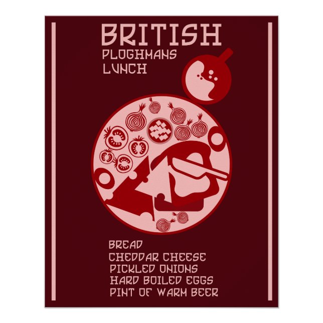 Póster Ploughmans Pub Lunch (Anverso)