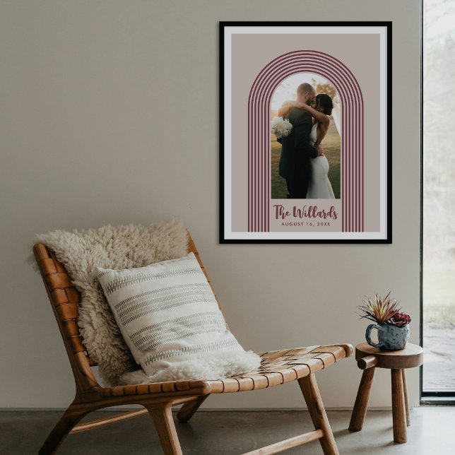 Póster Plum Lombard Lines Arch Custom Photo Art Print (Subido por el creador)