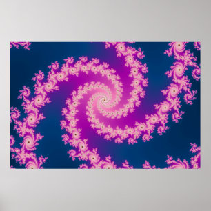 Póster Plum - Poster fractal