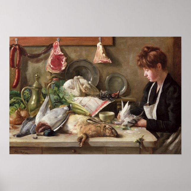 Póster Plumando la paloma (Frente)