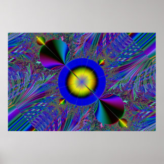 Póster plumas