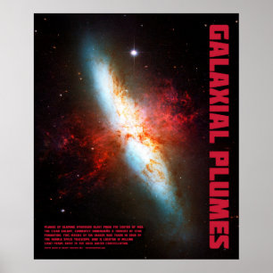 Póster Plumas Galácticas