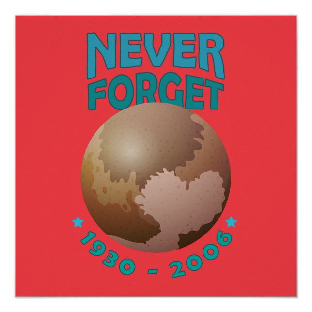 Póster Plutón nunca olvida 1930 | Plutón nunca olvida la  (Anverso)