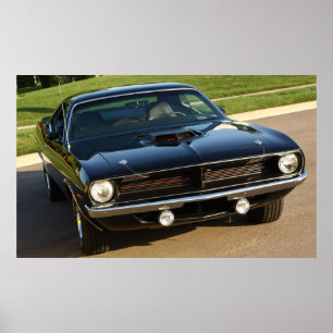 Póster Plymouth 1970 Cuda 440