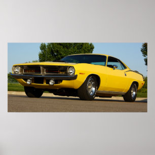 Póster Plymouth 1970 Hemi Cuda