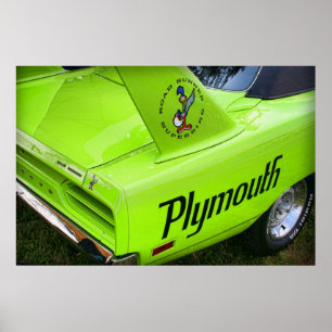 Póster Plymouth 1970 Superbird