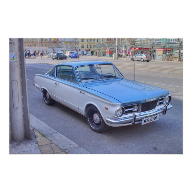 Póster Plymouth Barracuda (Anverso)