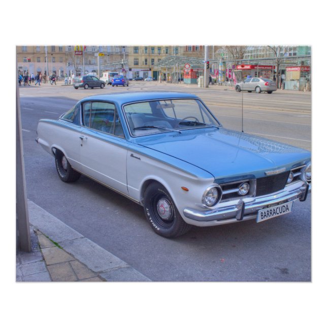 Póster Plymouth Barracuda (Anverso)