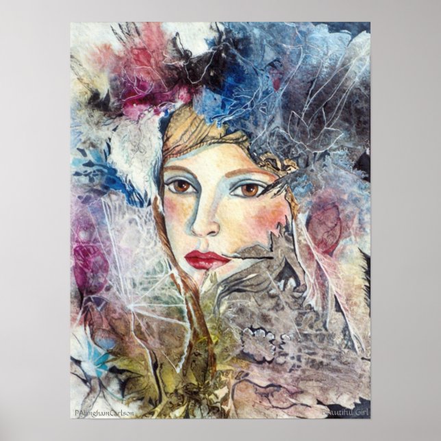 Póster PMACarlson Hermoso Poster Chica (Frente)