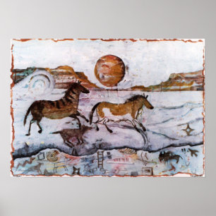 Póster PMACarlson  Petroglyphs II Poster