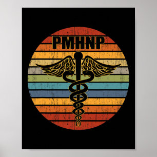 Póster Pmnhp Enfermera Psiquiátrica Profesional Médico Ca