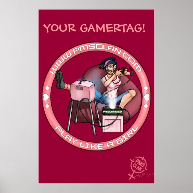 Póster PMS Poster- Pandora's Box Pink Logo 2 (Frente)