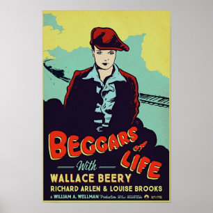 Póster Pobres de la vida Película Clásica 1928
