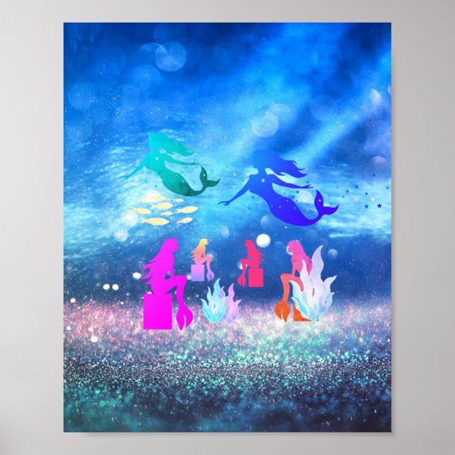 Póster pocas sirenas (Frente)