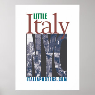 Póster Poco poster de Italia Nueva York
