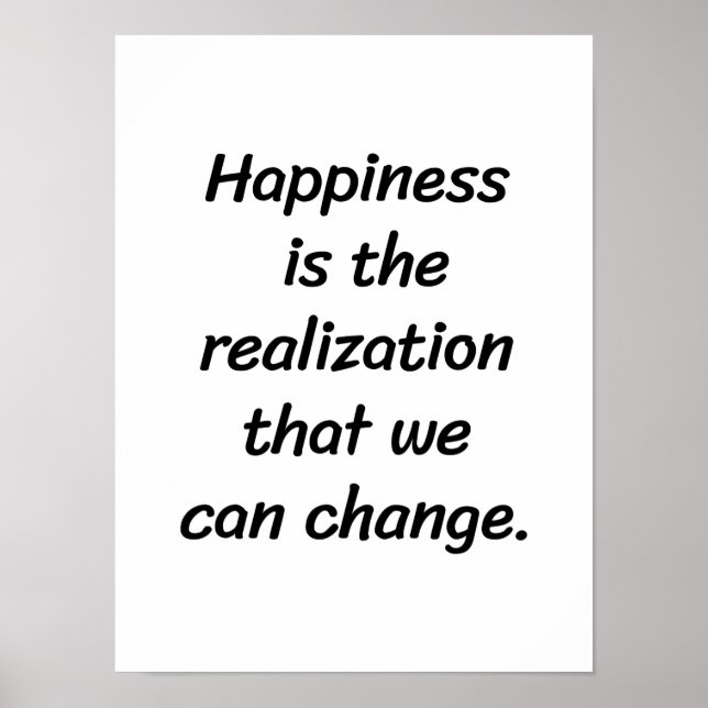 Póster Podemos cambiar de Poster (Frente)