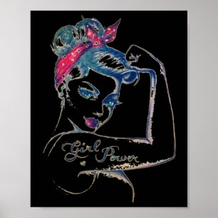 Póster Podemos curarlo Rosie Riveter Chica de cáncer de m