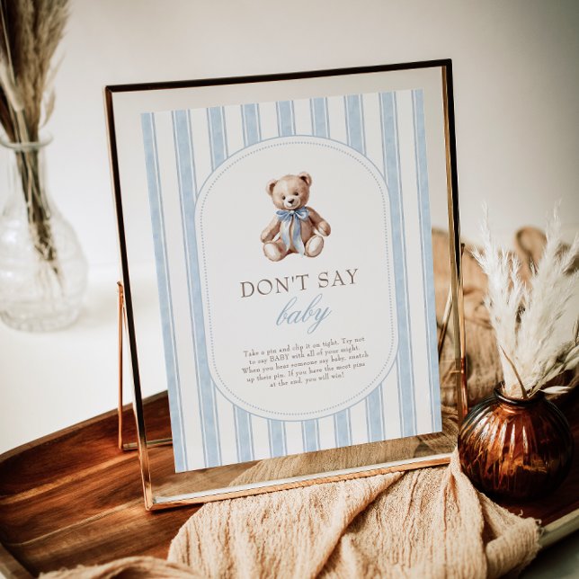 Póster Podemos esperar a que no digas Rótulo de juego par (Subido por el creador)