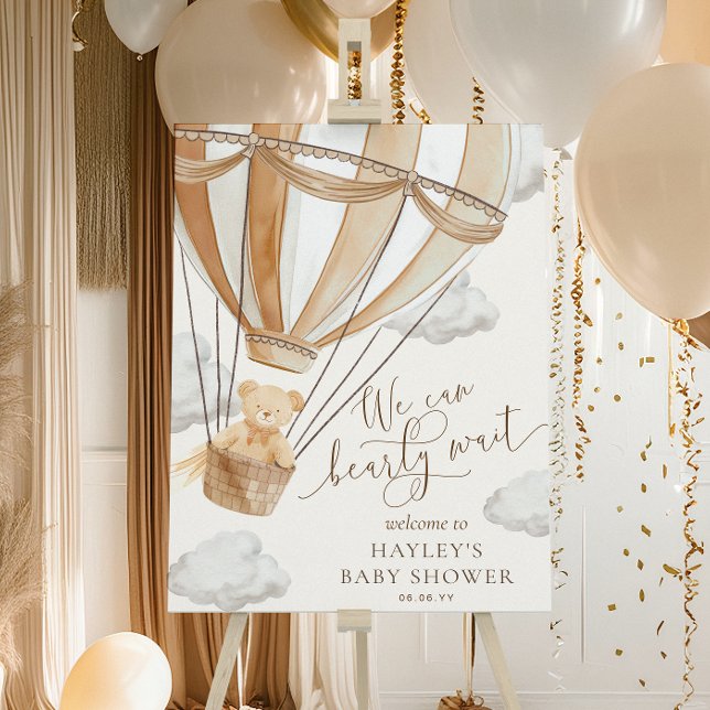 Póster Podemos Esperar A Tan Baby Shower (Subido por el creador)