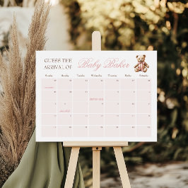 Póster Podemos esperar anticipadamente adivinar el juego