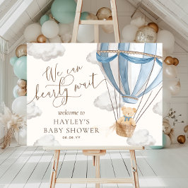 Póster Podemos Esperar Baby Shower