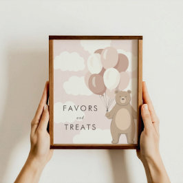 Póster Podemos Esperar. | Baby Shower Favoritos y tratami
