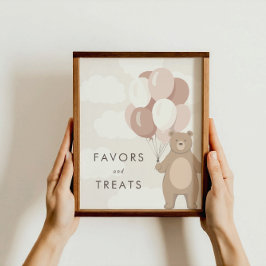 Póster Podemos Esperar. | Baby Shower Favoritos y tratami