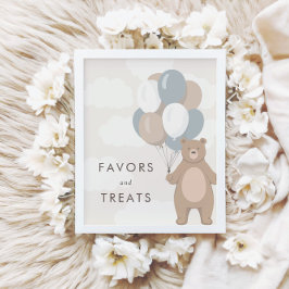 Póster Podemos Esperar. | Baby Shower Favoritos y tratami