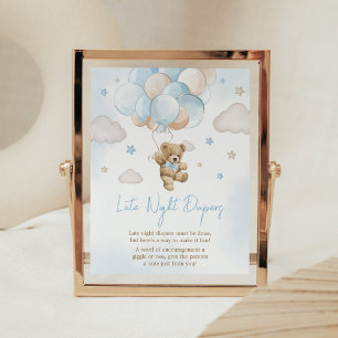 Póster Podemos Esperar El Balón De Oso De Los Atardíos