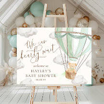 Podemos Esperar La Mint Green Baby Shower