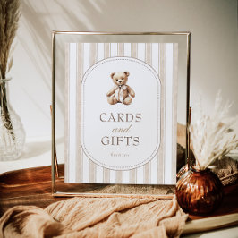 Póster Podemos Esperar Las Tarjetas Baby Shower Y El Rótu