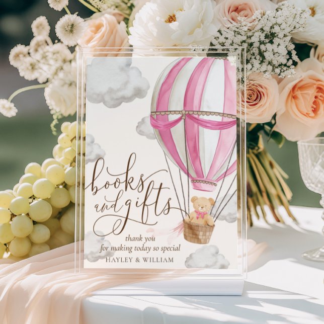 Póster Podemos esperar libros y regalos Baby Shower (Subido por el creador)