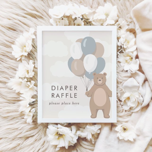 Póster Podemos Esperar. | Rótulo Baby Shower Raffle (Subido por el creador)