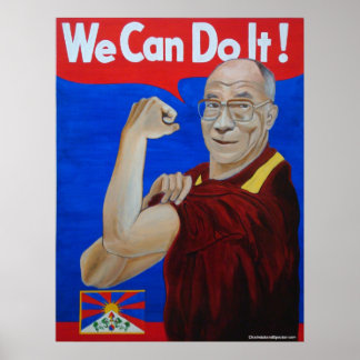 Póster ¡Podemos Hacerlo! - Poster del Dalai Lama