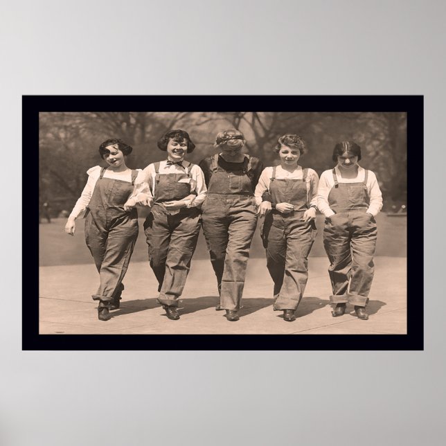 Póster ¡Poder chica! (Frente)