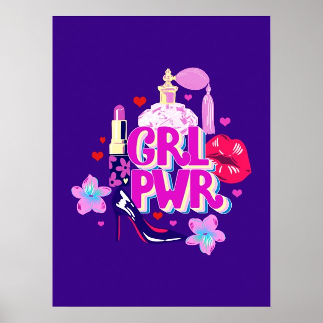Póster Poder de chicas (Frente)