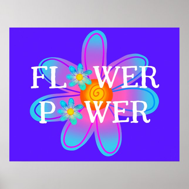 Póster Poder de la Flor Descarga Instantánea (Frente)